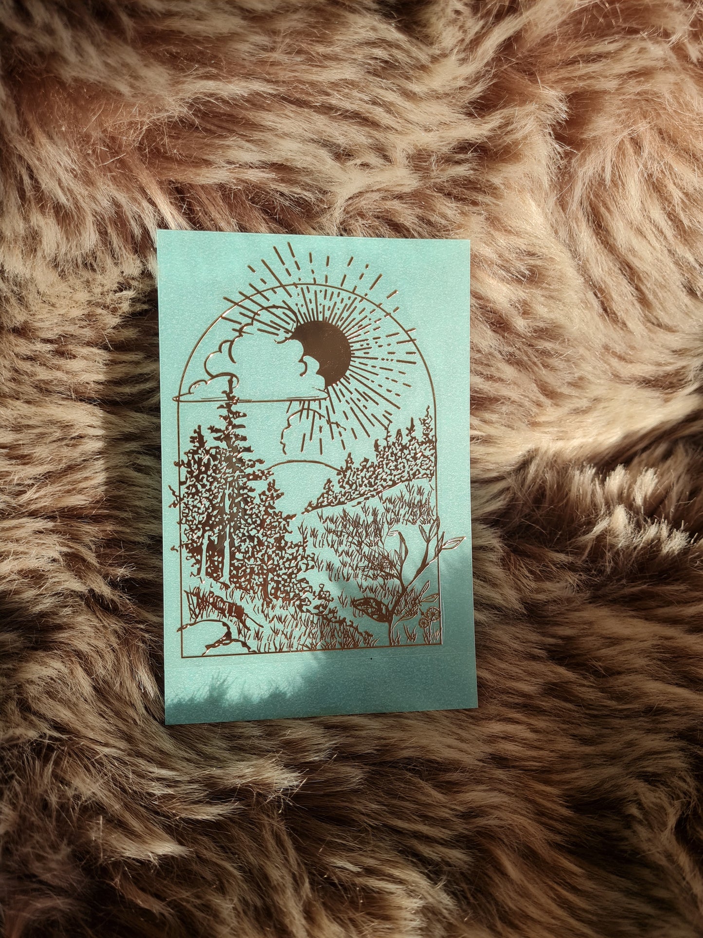 Leafy lush transfer design⚘.