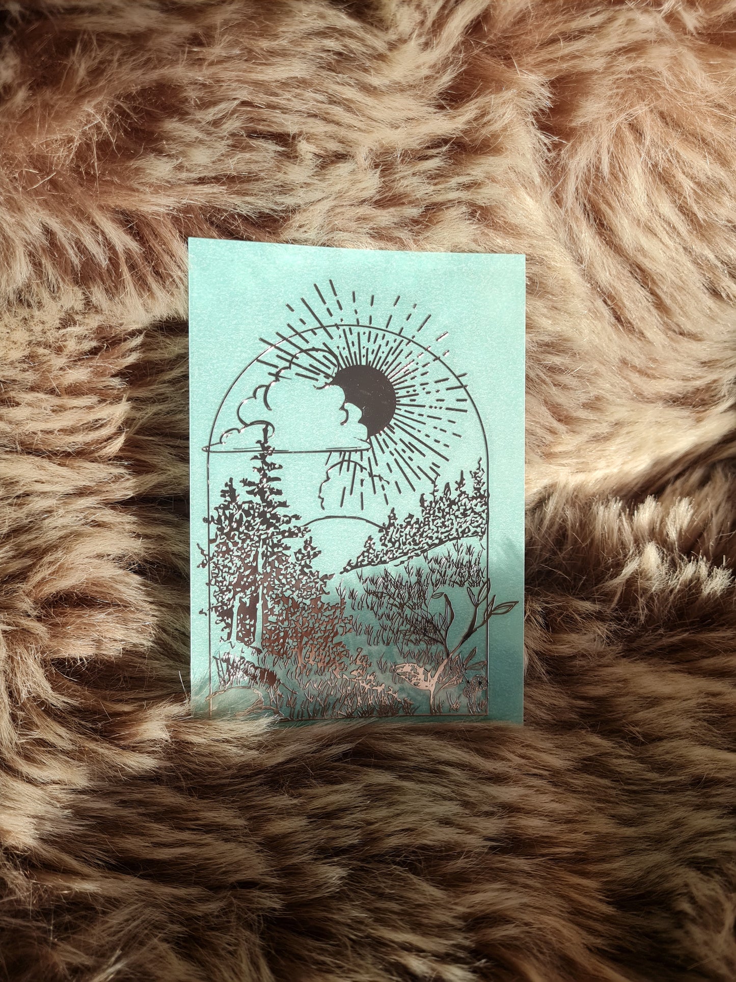 Leafy lush transfer design⚘.